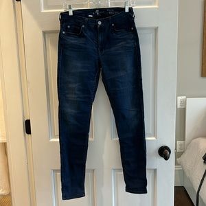 7 for all Mankind Size 28 Skinny Jeans